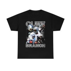 Cliff Branch Hall Of Fame Oakland Raiders Simple Retro Bootleg Design Unisex T-Shirt