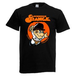 Clockwork Orange Ultra Violence Mens Black White Navy T-Shirt