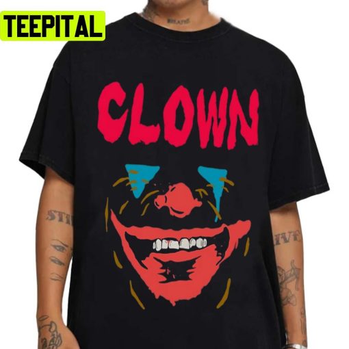 Clown Halloween Design Unisex T-Shirt