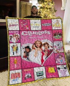 Clueless Poster Quilt Blanket