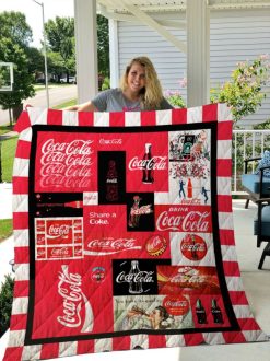 Coca Quilt Blanket