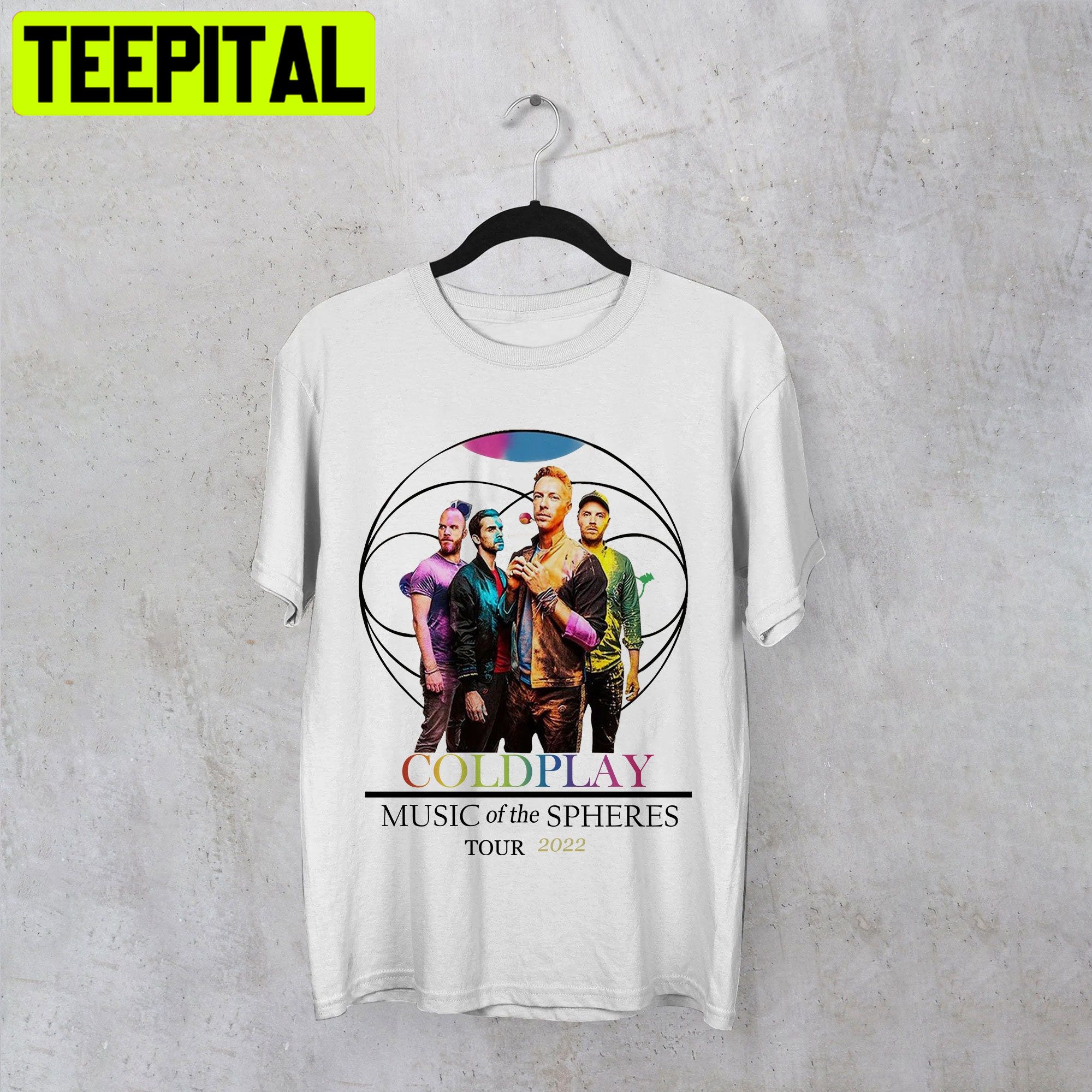 Coldplay World Tour 2022 Unisex Shirt – Teepital – Everyday New Aesthetic  Designs