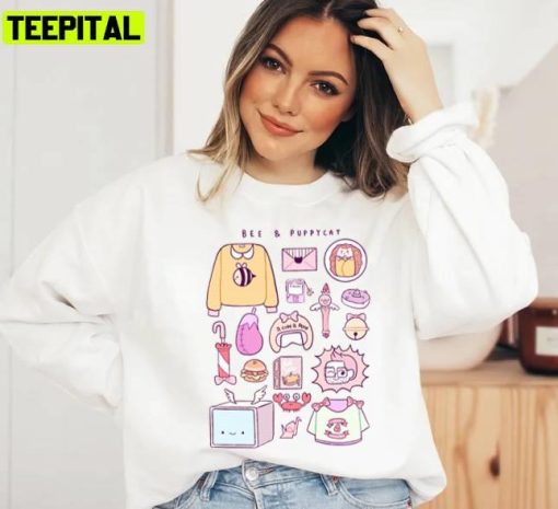 Collection Bee And Puppycat Items Unisex Sweatshirt