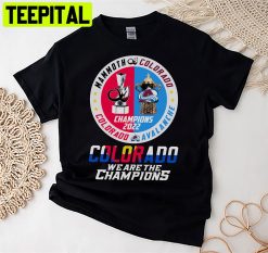 Colorado Avalanche Stanley Cup Champions National Hockey League 2022 Nhl Unisex T-Shirt