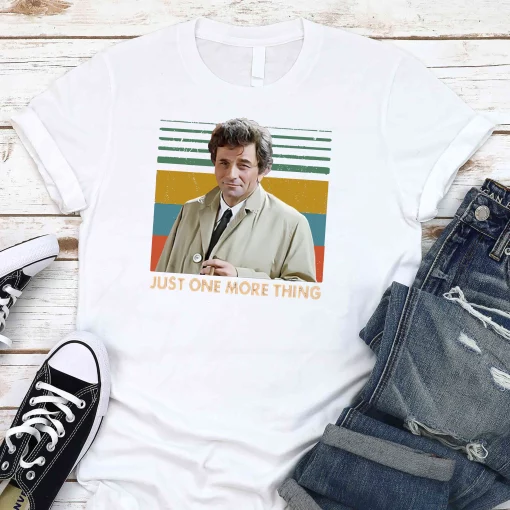 Columbo Just One More Thing Vintage Unisex T-Shirt