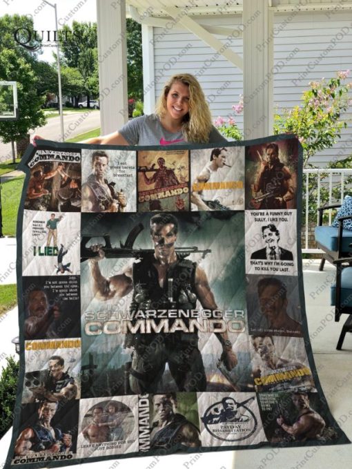 Commando For Fans Quilt Blanket