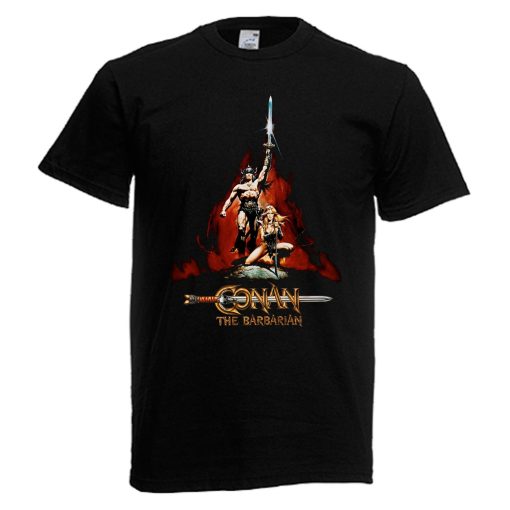 Conan The Barbarian Movie TV Show Mens Black T-Shirt