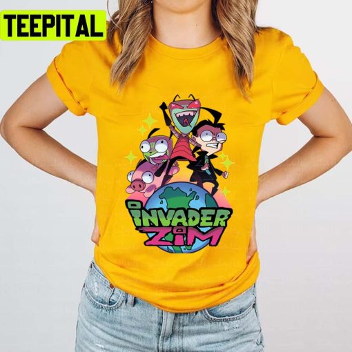 Conqueror All The Team Invader Zim Unisex T-Shirt