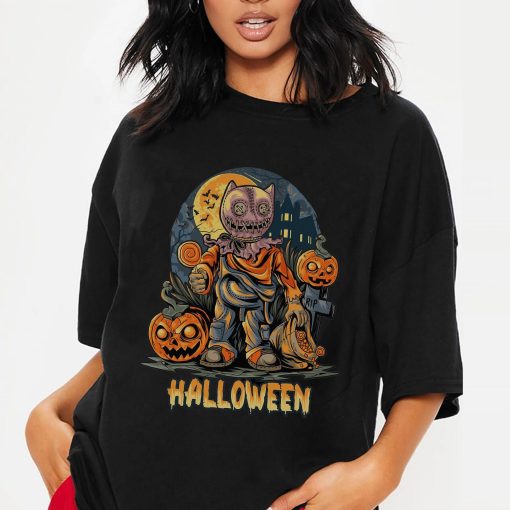 Cool Design Lil Boo Horror Nights Vintage Halloween Unisex T-Shirt