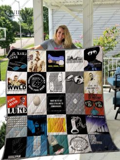 Cool Hand Luke What Would Luke Do Quilt Blanket