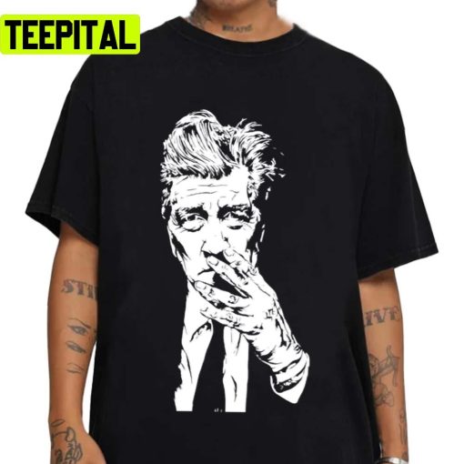 Cool Portrait David Lynch Unisex T-Shirt