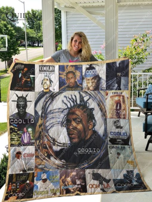 Coolio Albums For Fans Collected Quilt Blanket