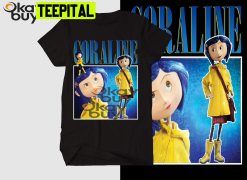 Coraline 90s Vintage Art Trending Unisex T-Shirt