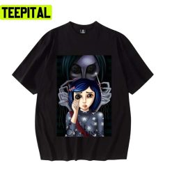 Coraline And The Secret Door Coraline Halloween Art Unisex T-Shirt