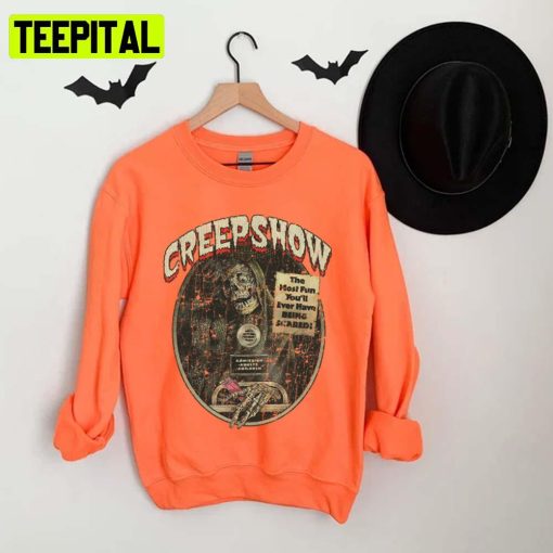 Creepshow 1982 Horror Design Halloween Spooky Night Unisex T-Shirt