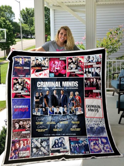 Criminal Minds Quilt Blanket