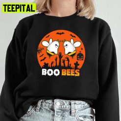 Cute Art Boo Bees 2022 Halloween Unisex Sweatshirt