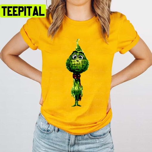 Cute Christmas Tree Version Grinch Cute Unisex T-Shirt