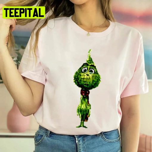 Cute Christmas Tree Version Grinch Cute Unisex T-Shirt