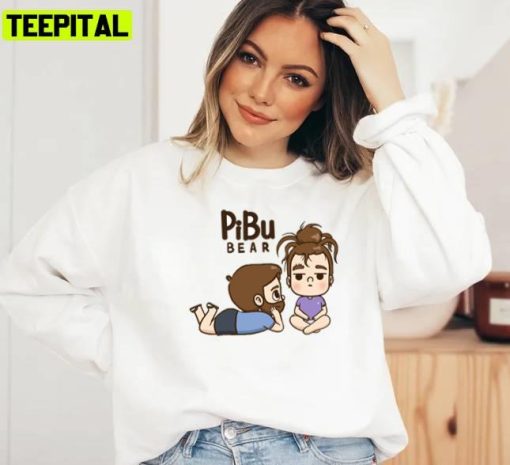 Cute Design For Couple Pibubear Unisex Sweatshirt