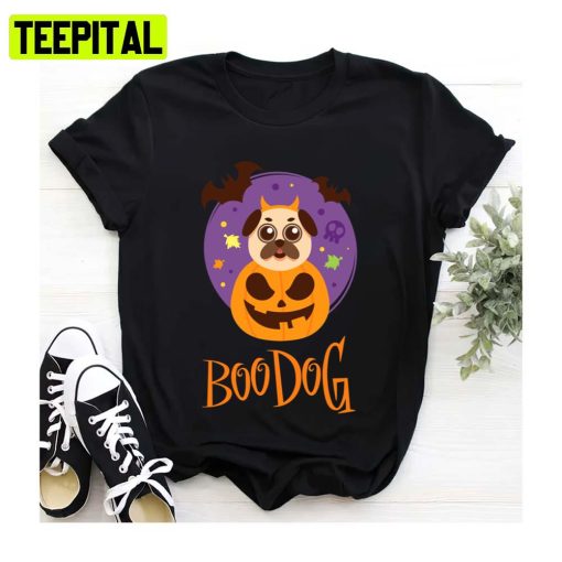 Cute Dog Boo Dog Meme Halloween Spooky Night Unisex Sweatshirt