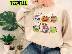 Cute Halloween Pumpkin Spice Cup Unisex T-Shirt