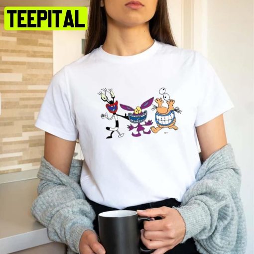 Cute Relationship Oblina Ahh Real Monsters Unisex T-Shirt