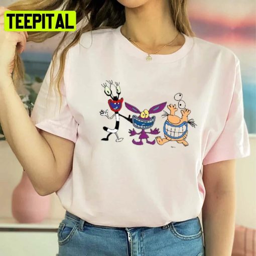 Cute Relationship Oblina Ahh Real Monsters Unisex T-Shirt