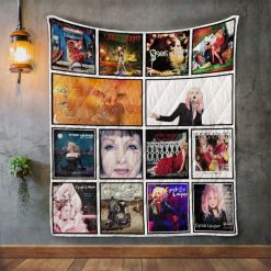 Cyndi Lauper Album  Quilt Blanket