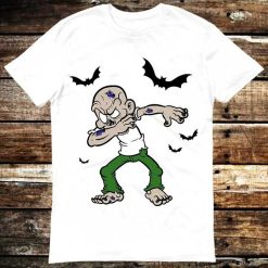 Dabbing Dancing Zombie Bat T-Shirt