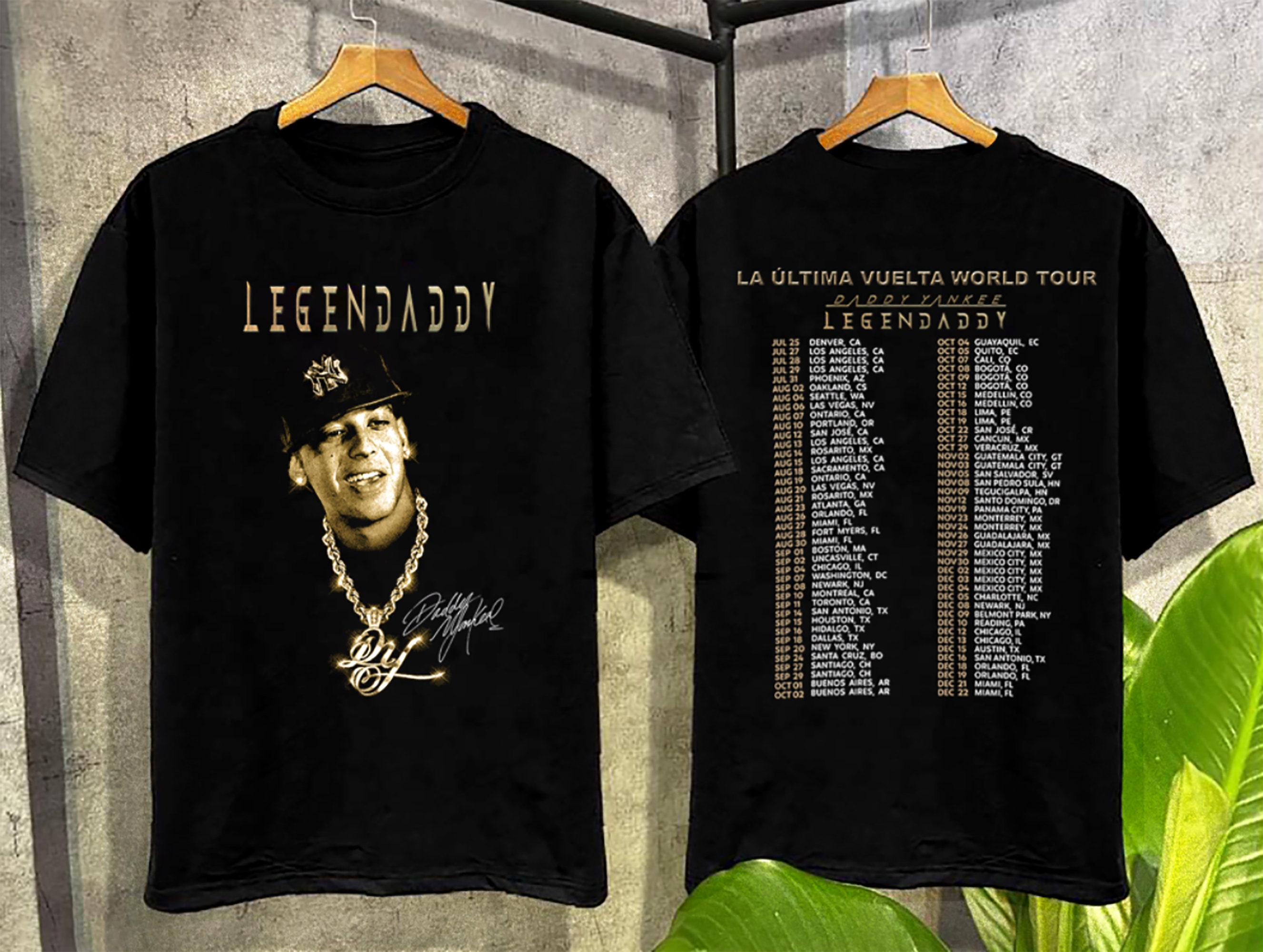 Daddy Yankee 2022 Tour La Ultima Vuelta World Tour Unisex T-Shirt –  Teepital – Everyday New Aesthetic Designs