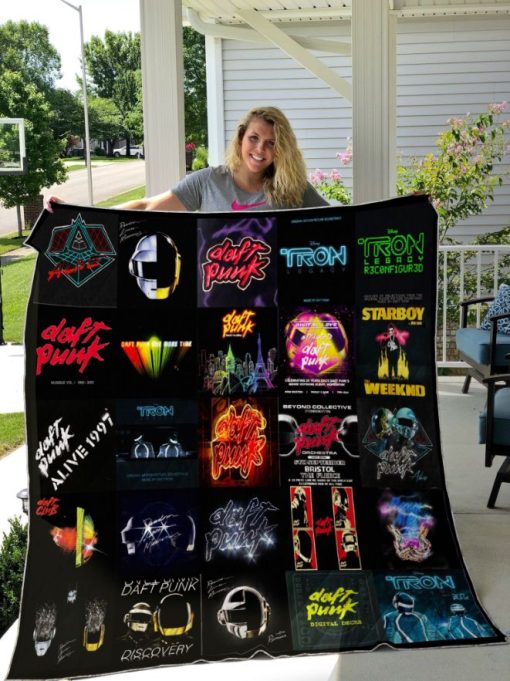 Daft Punk 0683 Quilt Blanket