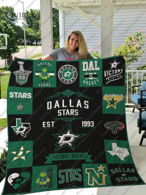 Dallas Stars Great7 Quilt Blanket