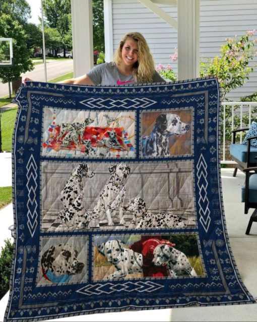 Dalmatian Family Quilt Blanket