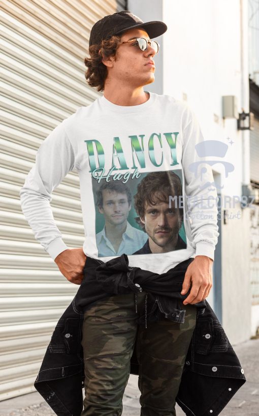 Dancy Hugh Inspired 90s Portrait Art Unisex T-Shirt