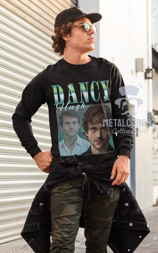 Dancy Hugh Inspired 90s Portrait Art Unisex T-Shirt