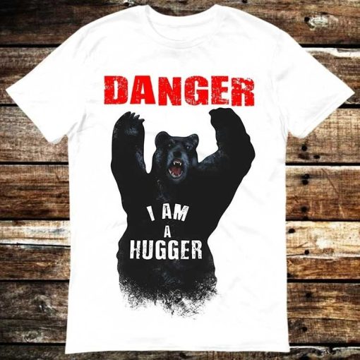 Danger I Am A Hugger Spider Ned Tom T-Shirt