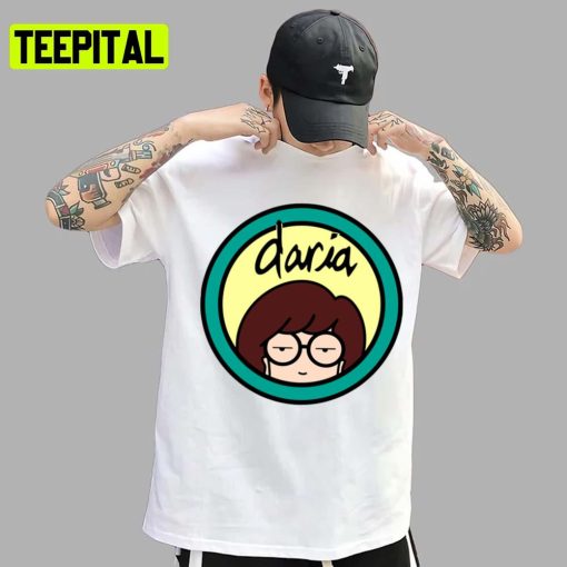 Daria Logo Funny Face Unisex T-Shirt