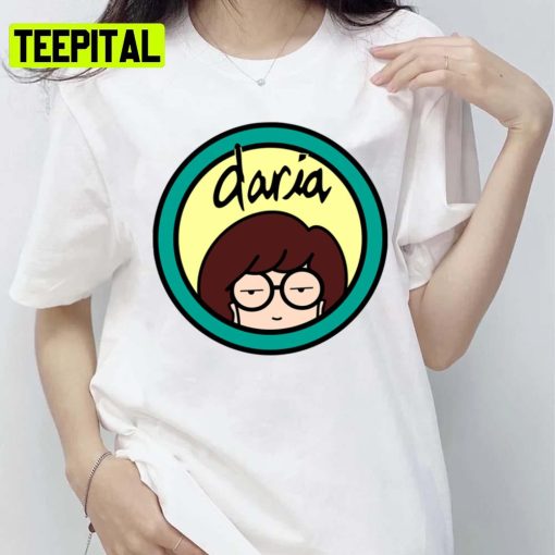 Daria Logo Funny Face Unisex T-Shirt