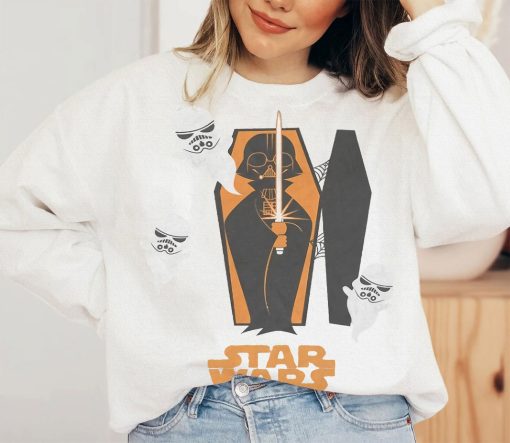 Dark Vader Funny Star Wars Comics Disney Halloween Unisex Sweatshirt