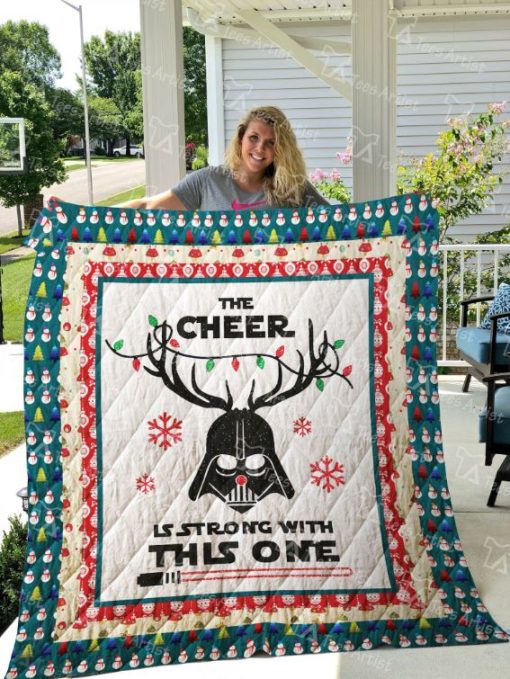 Darth Vader Christmas Quilt Blanket