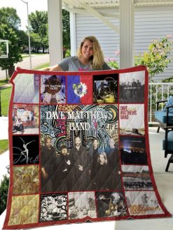 Dave Matthews Band Style Love Quilt Blanket