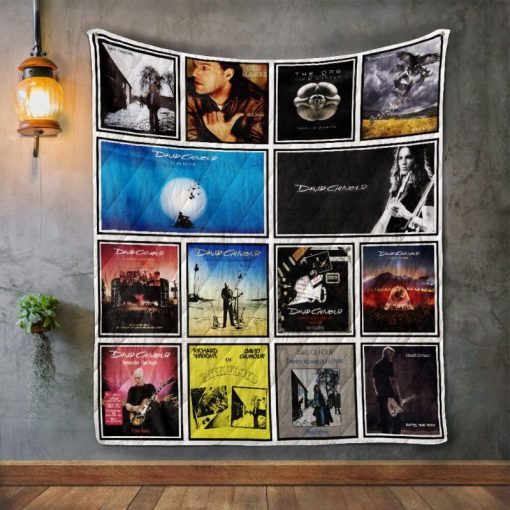 David Gilmour Album  Quilt Blanket