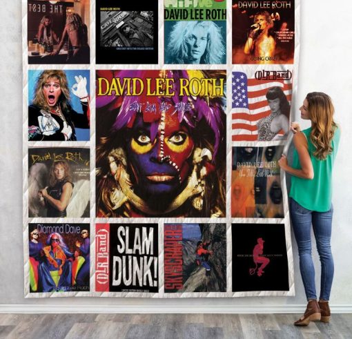 David Lee Roth Quilt Blanket