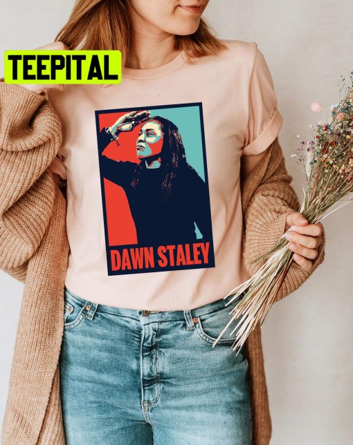 Dawn Staley Retro Art Unisex Shirt