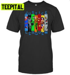 Dc Comics Justice League Panels Trending Unisex T-Shirt