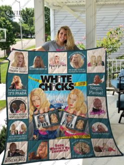 Dd White Chicks Quilt Blanket