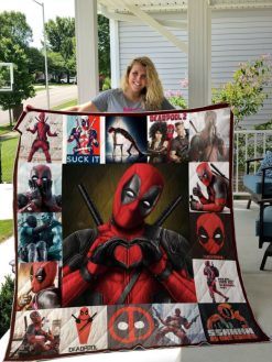 Deadpool Quilt Blanket