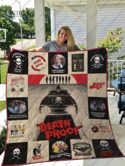 Death Proof For Fans Collected Quilt Blanket