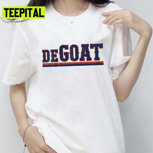 Degoat Text Art Jacob Degrom New York Mets Unisex T-Shirt